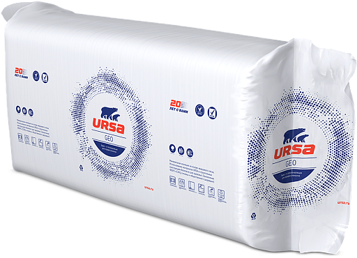 Утеплитель Урса GEO П-15 50x610x1250 мм 15