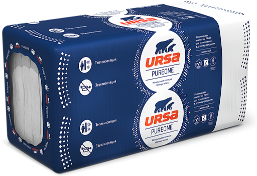 Утеплитель Урса PureOne 34PN 100x600x1250 мм 4