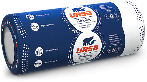 Утеплитель Урса PureOne 37RN 50x1200x10000 мм 24 кв. м