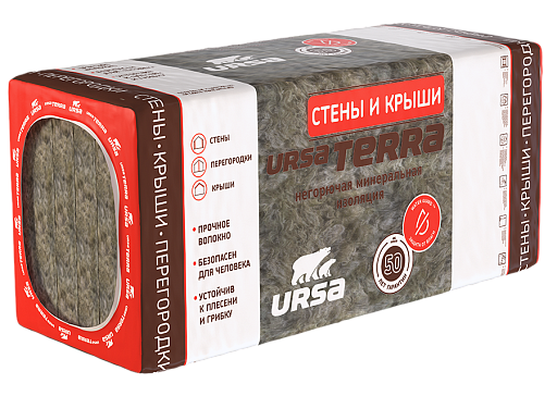 Утеплитель Ursa Terra 50x610x1250 мм 7