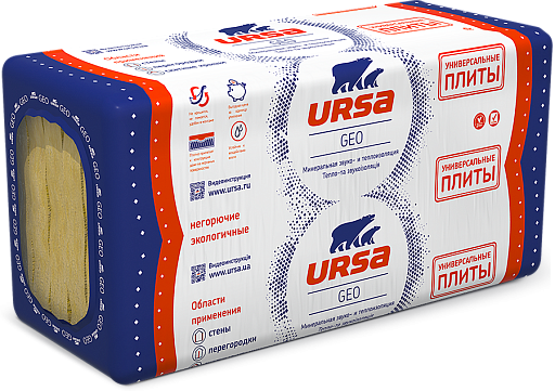 Утеплитель Ursa Универсальная 50x600x1250 мм 7